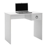 Birou CMS-1301-BB-1 Home Collection® Hampton, cu sertar, Alb, 90x75x51 cm