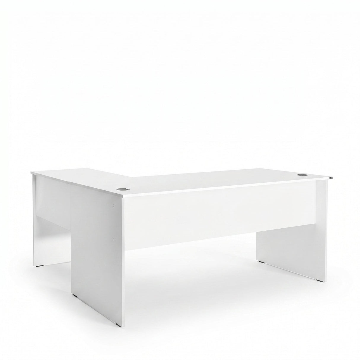 Birou RMS-320-DD-1 Home Collection® L Rio Office, Interschimbabil, Masa de colt, 160x75x144 cm - Alb | SKU: RMS-320-DD-1, RMS-320-AX-1, RMS-320-FF-1, RMS-320-OO-1
