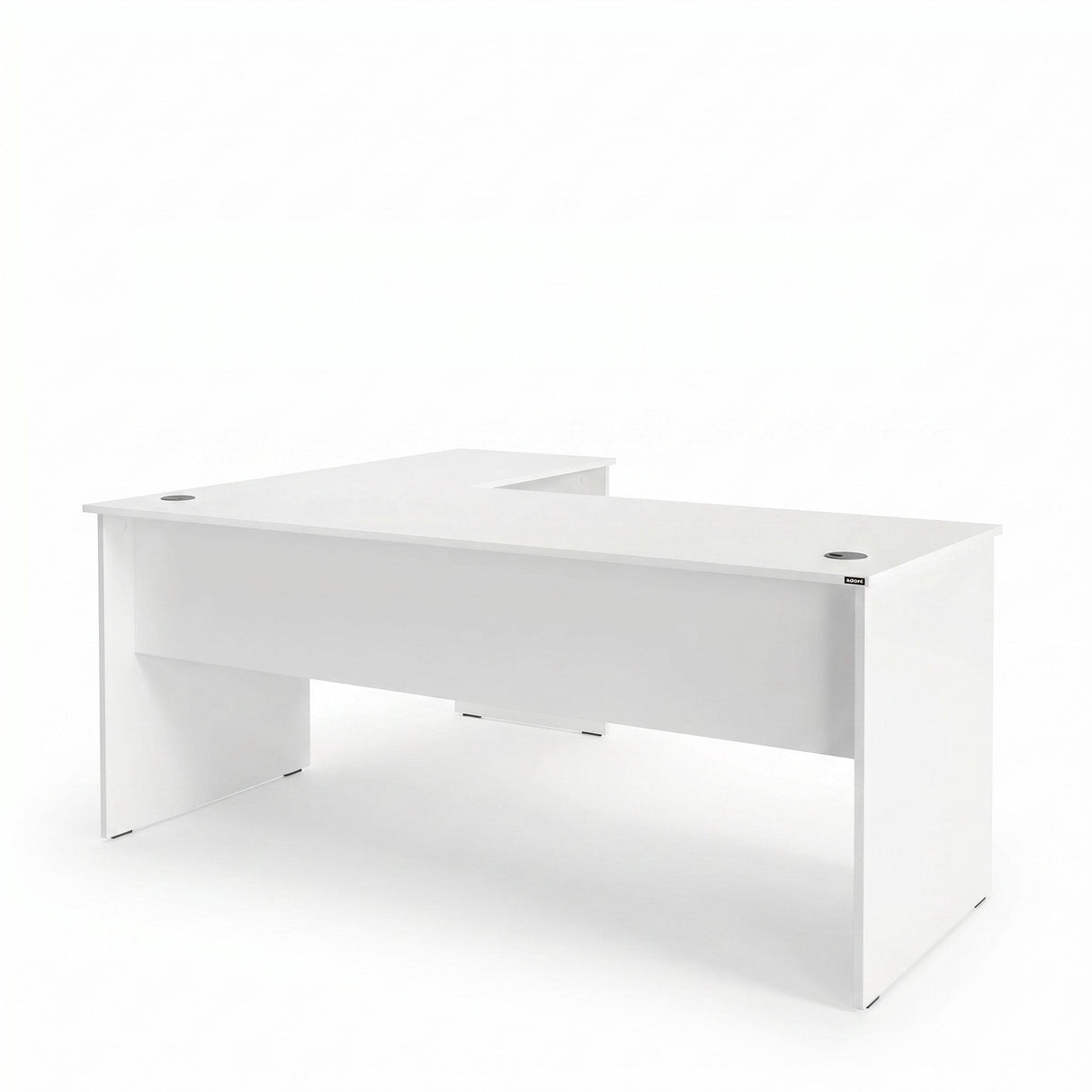 Birou RMS-320-DD-1 Home Collection® L Rio Office, Interschimbabil, Masa de colt, 160x75x144 cm - Alb | SKU: RMS-320-DD-1, RMS-320-AX-1, RMS-320-FF-1, RMS-320-OO-1