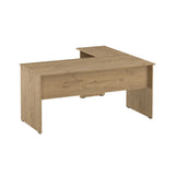Birou RMS-320-DD-1 Home Collection® L Rio Office, Interschimbabil, Masa de colt, 160x75x144 cm - Natur | SKU: RMS-320-FF-1
