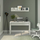 Birou CMS-612-DD-1 Home Collection® Office, Alb, 120x75x60 cm
