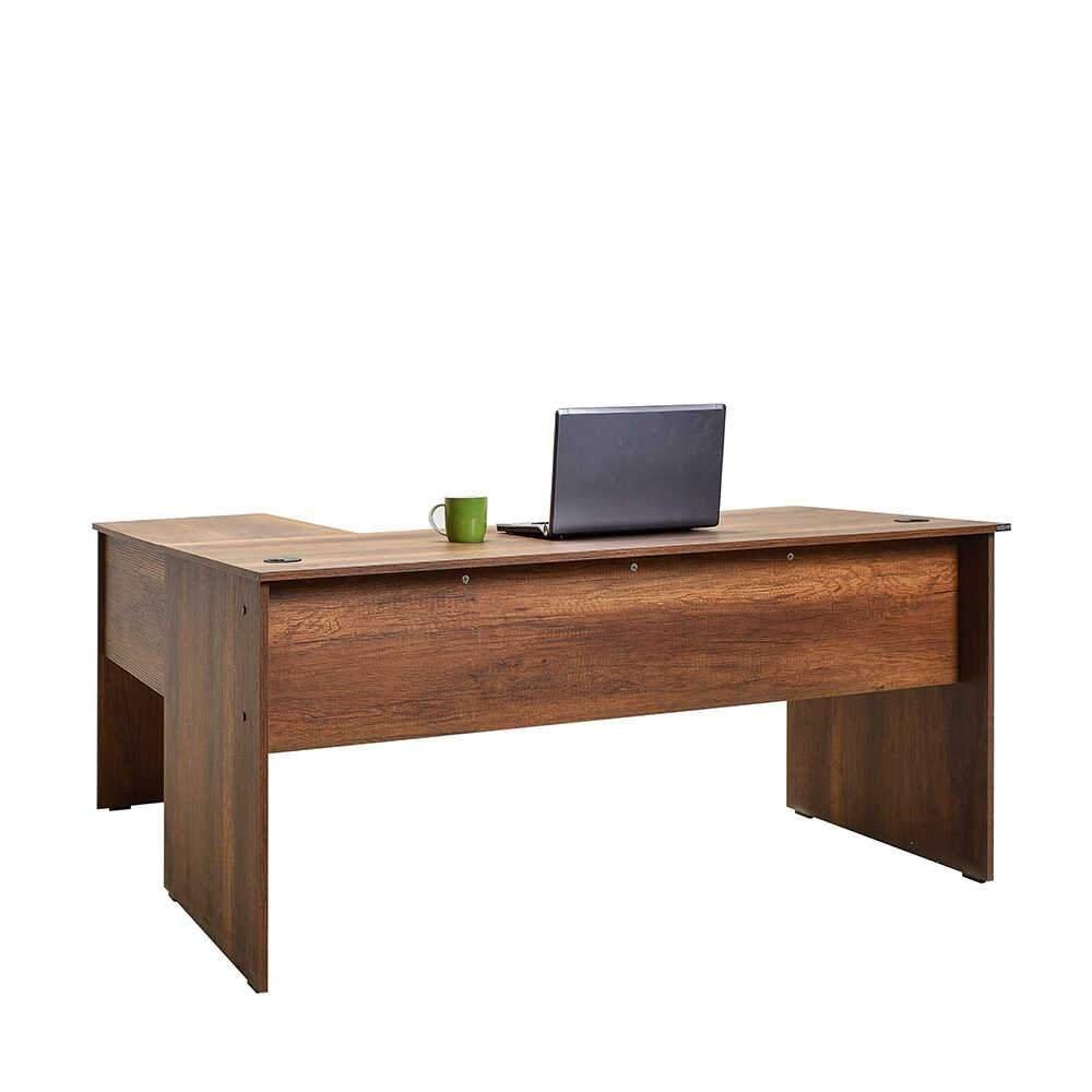 Birou RMS-320-DD-1 Home Collection® L Rio Office, Interschimbabil, Masa de colt, 160x75x144 cm - Maro | SKU: RMS-320-OO-1