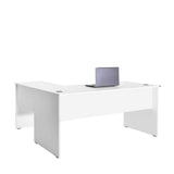 Birou RMS-320-DD-1 Home Collection® L Rio Office, Interschimbabil, Masa de colt, 160x75x144 cm - Alb | SKU: RMS-320-DD-1, RMS-320-AX-1, RMS-320-FF-1, RMS-320-OO-1