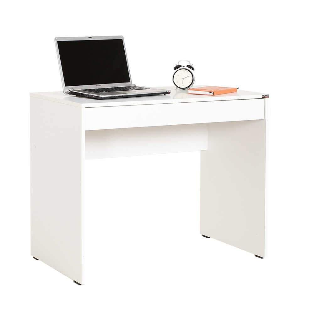 Birou CMS-301-DD-1 Home Collection®, cu sertar, 90x75x55 cm - Alb | SKU: CMS-301-DD-1, CMS-301-OO-1, CMS-301-FF-1