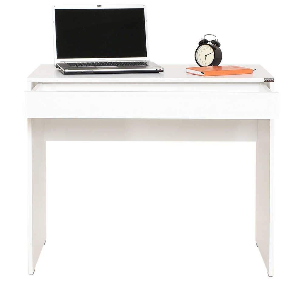Birou CMS-301-DD-1 Home Collection®, cu sertar, 90x75x55 cm - Alb | SKU: CMS-301-DD-1, CMS-301-OO-1, CMS-301-FF-1