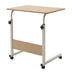 Birou ajustabil, model Piper, Natural - Stejar, 60x69-90x40 cm