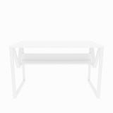 Birou Anol Elegant cu loc de depozitare, 120x73x60 cm - Alb