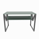 Birou Anol Elegant cu loc de depozitare, 120x73x60 cm - Verde Negru