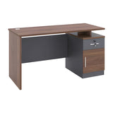 Birou Cassius, Gri inchis-nuc, 120x60x75 cm