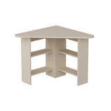 Birou Colt Bellingham cu Rafturi, Design Ergonomic, 80x74x80 cm - Bej
