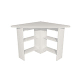Birou Colt Bellingham cu Rafturi, Design Ergonomic, 80x74x80 cm - Alb