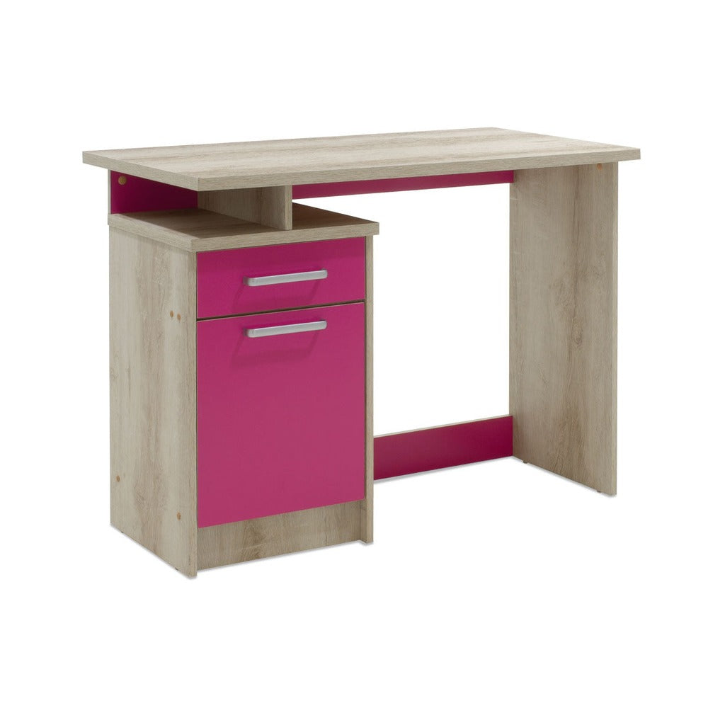 Birou copii MDF Looney, 100x55x75 cm - Roz