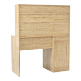Birou Secreta cu raft, 110x50x135 cm - Stejar