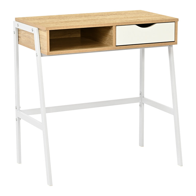 Birou Rezio cu raft si sertar, 75x45x76 cm - Birou Rezio cu raft si sertar, 75x45x76 cm - 375-000014
