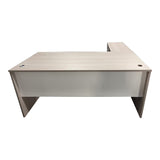 Birou de colt Armadi I, Sonoma-Alb, 180x80x75 cm