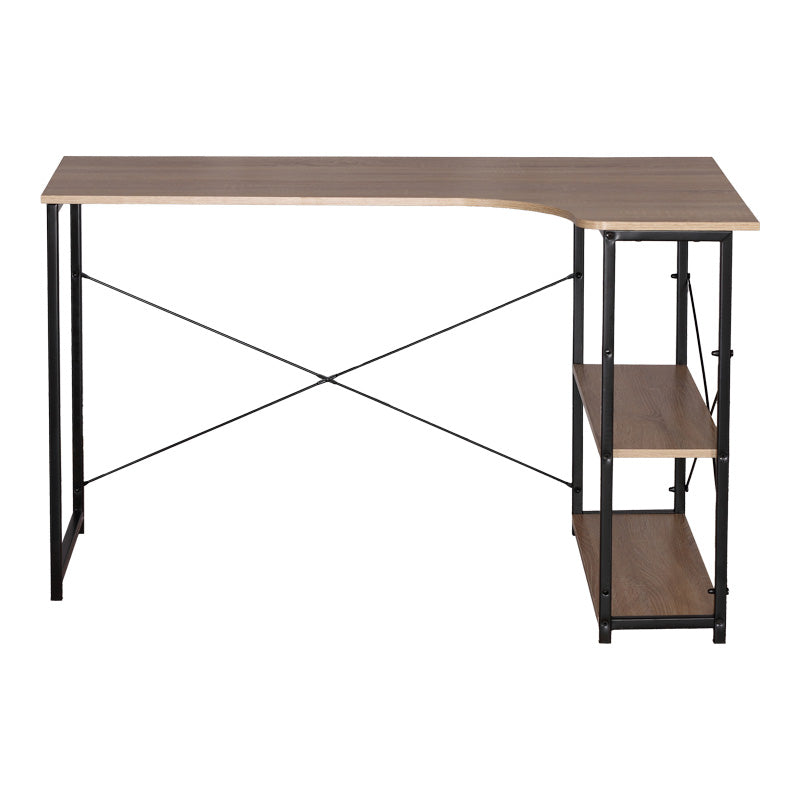 Birou de colt Merlin, Stejar, 120x73x75 cm