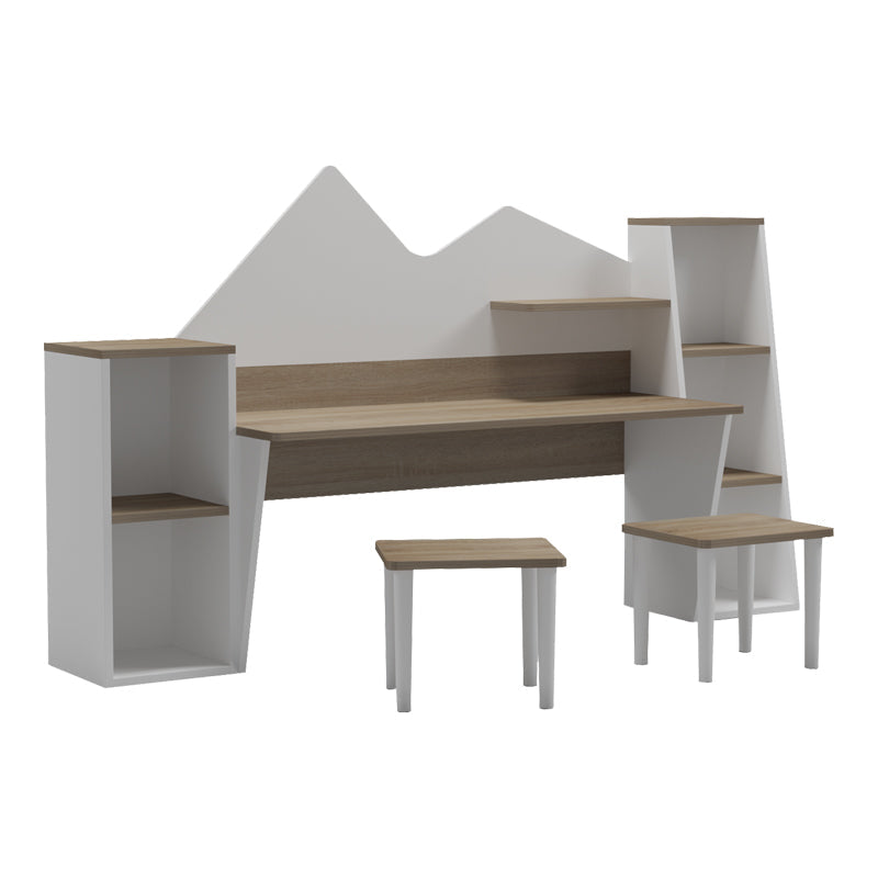 Birou Dualto, 180x30x94 cm - Sonoma