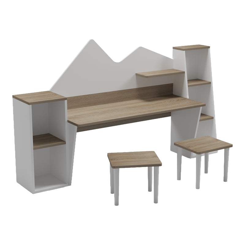 Birou Dualto, 180x30x94 cm - Sonoma