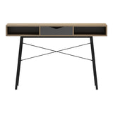 Birou Komo, Gri Sonoma, 120x48x76 cm