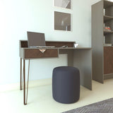 Birou Linea, Gri Inchis/Maro, 120x76x61 cm
