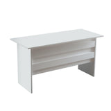 Birou Linta Lux, 140x74x60 cm - Alb