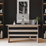 Birou Linta Lux, 140x74x60 cm - Stejar