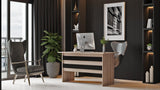 Birou Linta Lux, 140x74x60 cm - Stejar