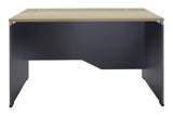 Birou manager Lotus, stejar-Gri inchis, 120x80x75 cm