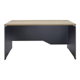 Birou manager Lotus, Stejar - Gri inchis, 150x80x75 cm