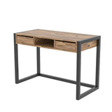 Birou Ogene cu 2 sertare, Crem, 105x77x55 cm