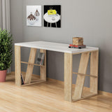 Birou Perla, 140x75x60 cm - Crem