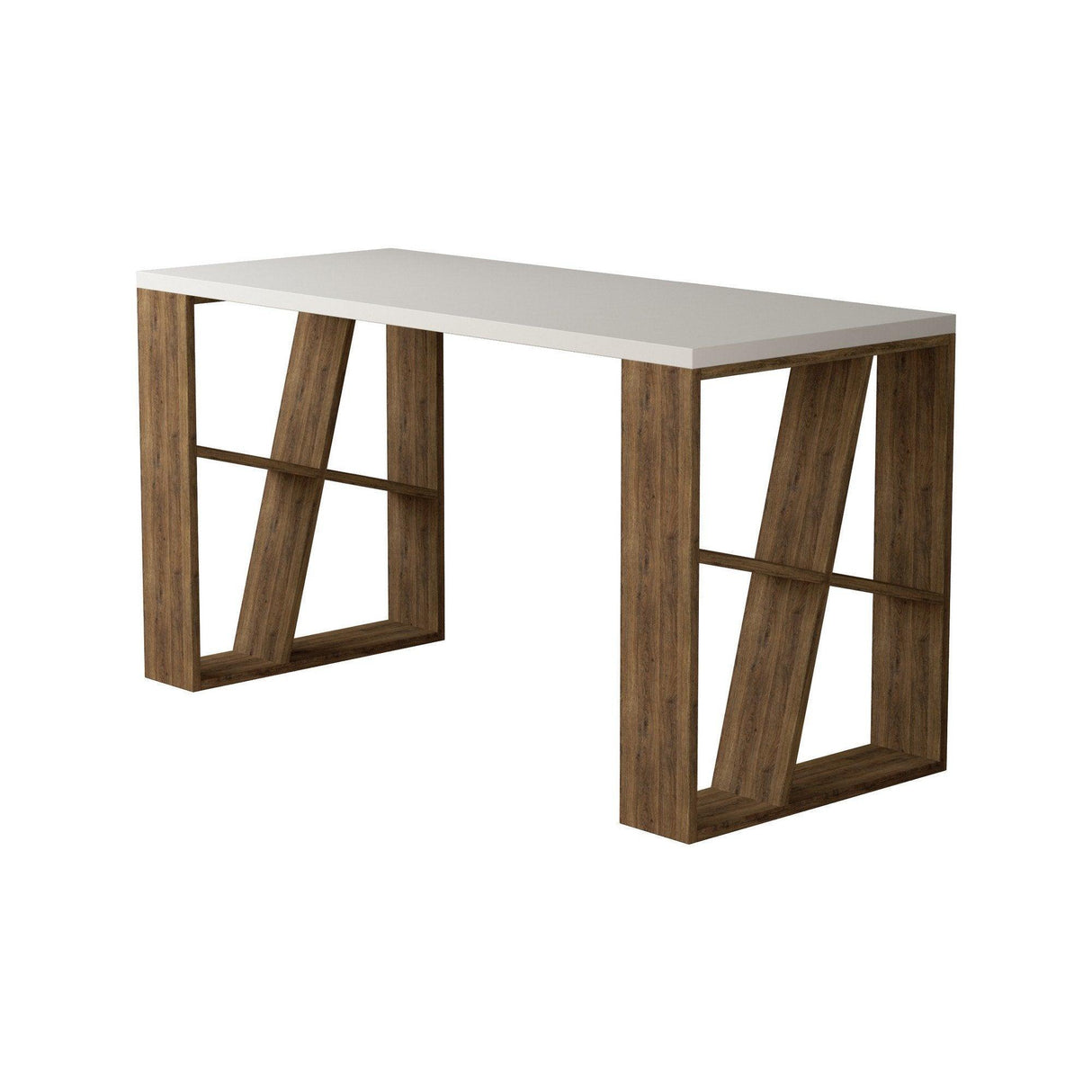 Birou Perla, 140x75x60 cm - Lemn Natural