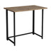 Birou pliabil Thox stejar-metal, negru, 80x50x72 cm
