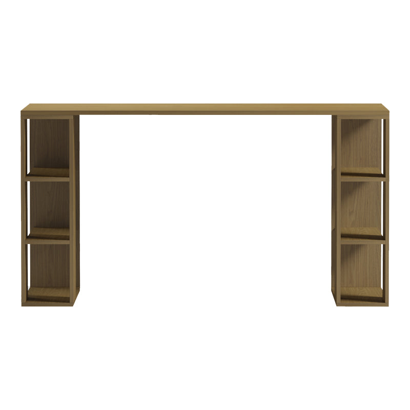 Birou Praga, 140x60x75 cm - Nuc deschis