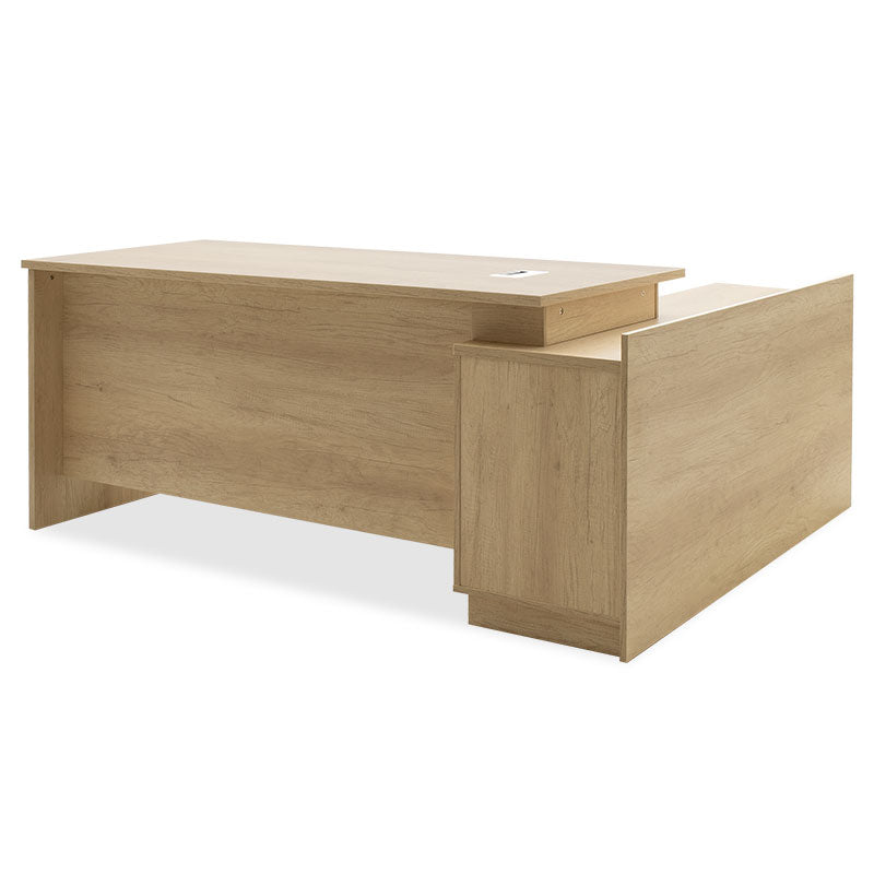 Birou profesional Amazon colt stanga, Sonoma, 180x160x76 cm, foto produs