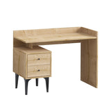 Birou Puuk cu 2 sertare, Stejar, 100x80x45 cm