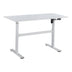 Birou reglabil pe inaltime Karla, Sonoma - Alb, 120x60x72/115 cm - 069-000063