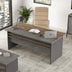 Birou Sartoria Lung,Gri Maro, 180 x 75 x 90 cm