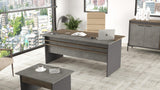 Birou Sartoria Lung, Gri Maro, 180x75x90 cm