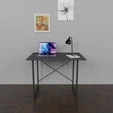 Birou Ustando, Stejar - Antracit, 90x60x72 cm - Antracit