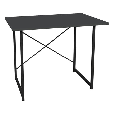 Birou Ustando, Stejar - Antracit, 90x60x72 cm