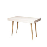Birou Veronika Lux, Alb, 100x74x60 cm