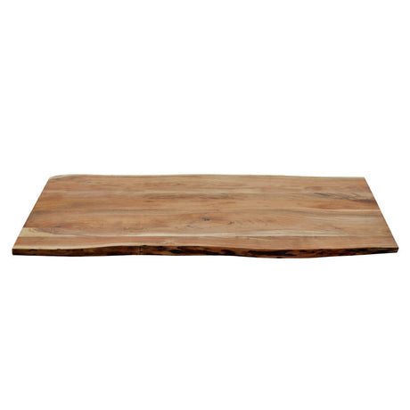 Blat masa Emilio, lemn masiv, natural, 200x95 cm