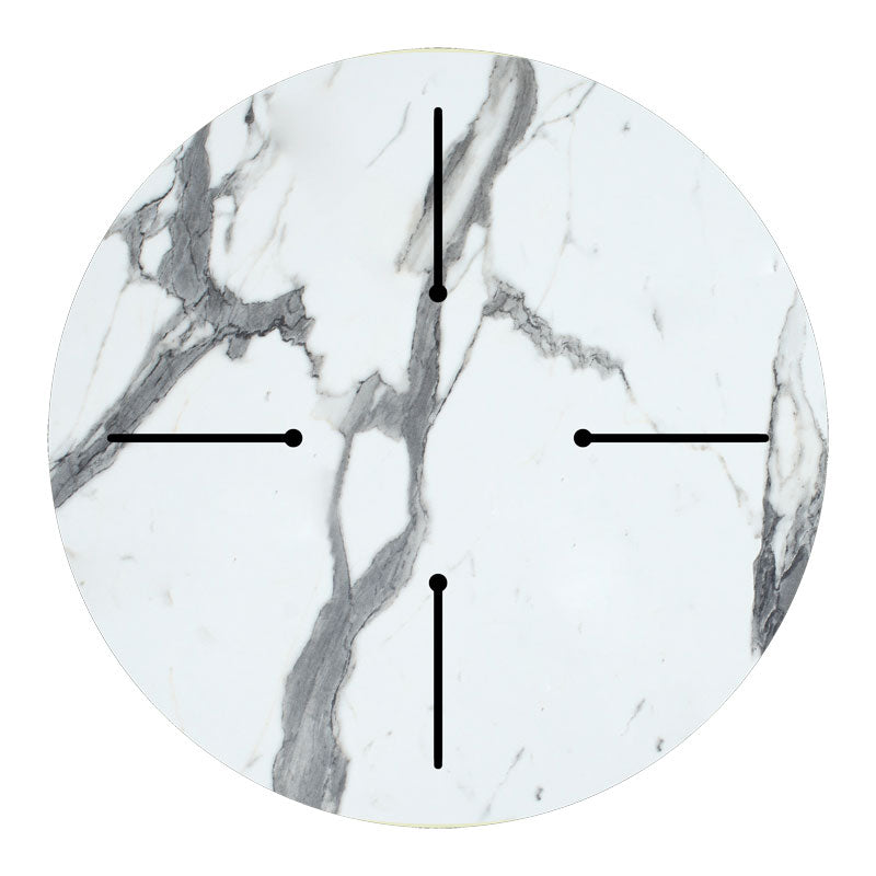 Blat masa Melody, marmura alba 12mm grosime, 70x70 cm