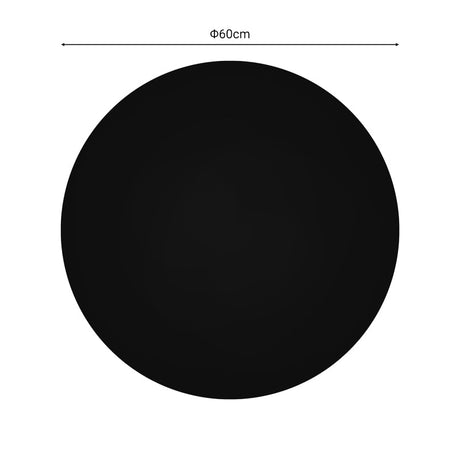Blat masa Senlo, Negru, 60x60 cm
