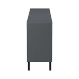 Bufet cu spațiu de depozitare Tuscany, Modern, Lemn, SONOMA -ANTHRACITE, 180x40x79 cm