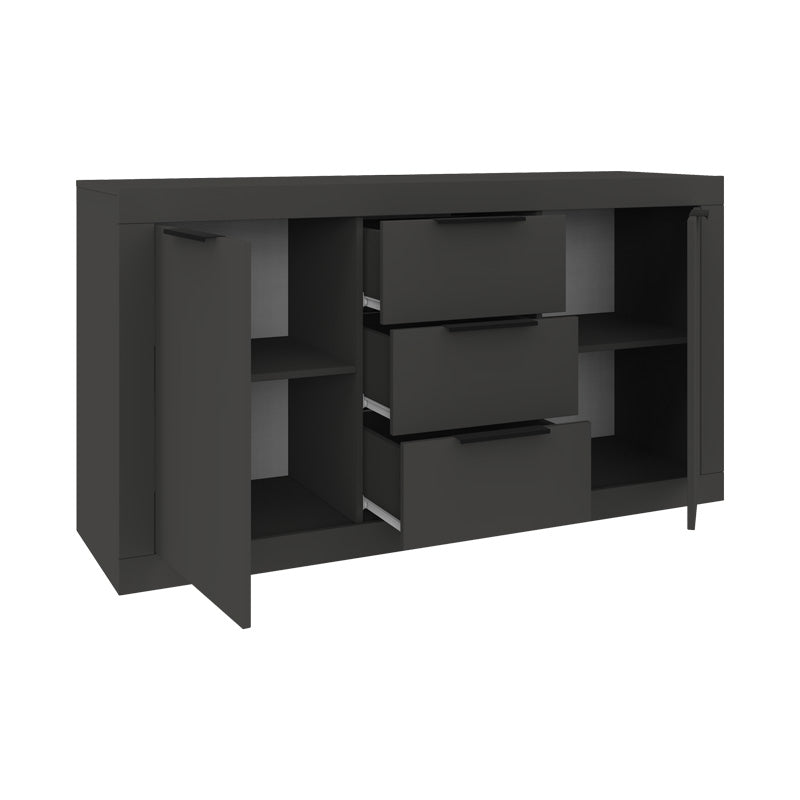 Comoda Doha, Diverse culori, 150x45x80 cm - Antracit