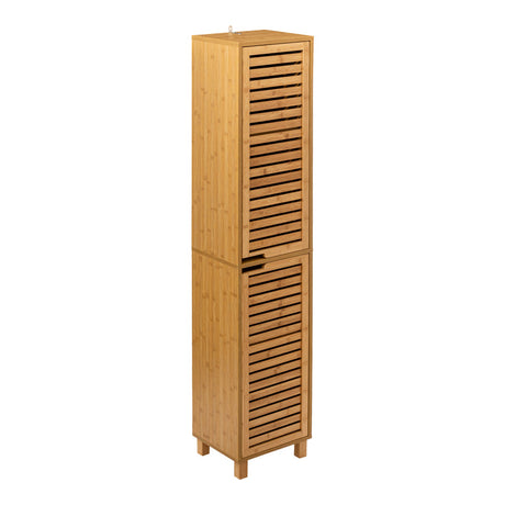 Dulap tip coloană Sicela, Natural, 33x28x168 cm