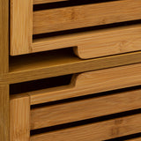 Dulap tip coloană Sicela, Natural, 33x28x168 cm
