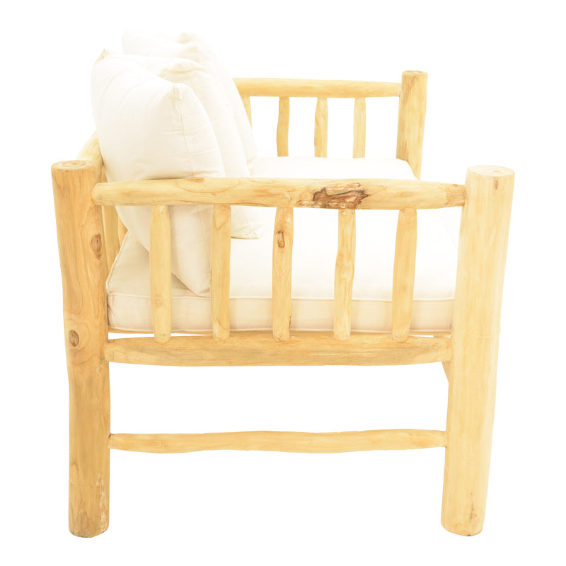 Natur | SKU: 336-000043 | Canapea 2 locuri Guada, Natur, 135x80x71 cm, varianta Natur, produs pentru amenajarea locuinței, disponibil online în România la CasaMob